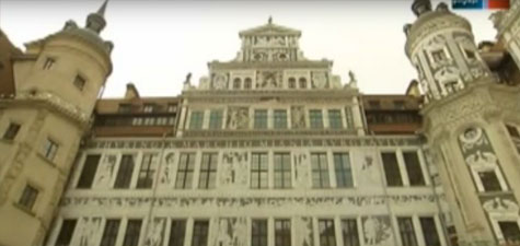 Rekonstruktion Schlingrippengewölbe Schloss Dresden